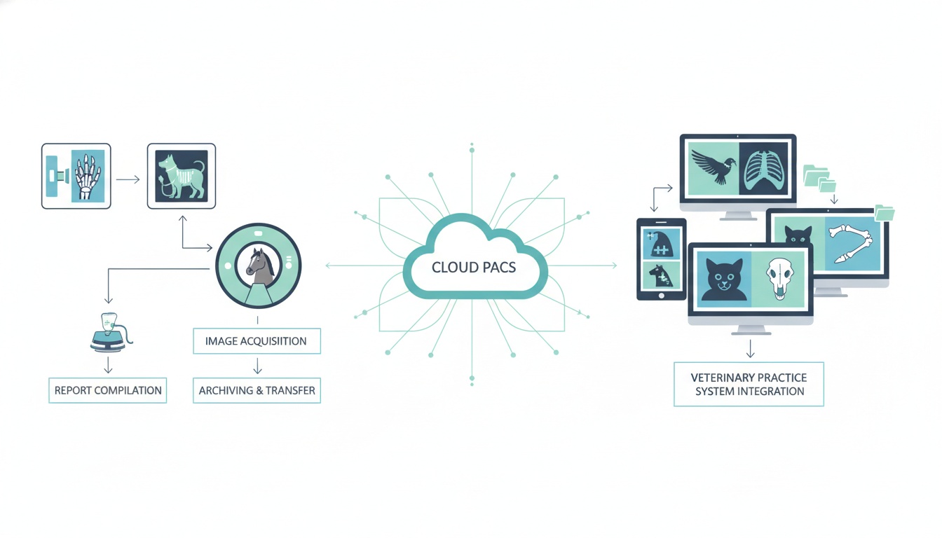 11 voordelen van online Cloud PACS voor dierenklinieken - Gemaakt door PostDICOM